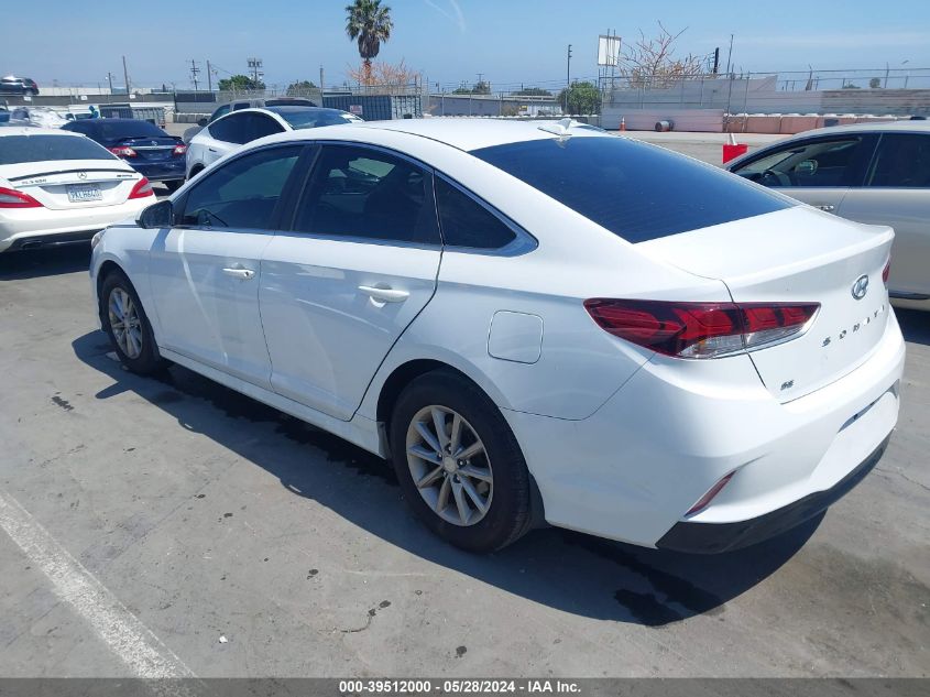 2018 Hyundai Sonata Se VIN: 5NPE24AFXJH726592 Lot: 39512000