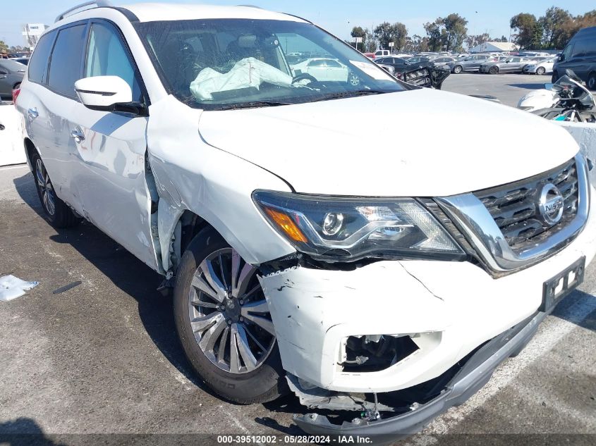 2018 Nissan Pathfinder Sv VIN: 5N1DR2MN3JC637565 Lot: 39512002