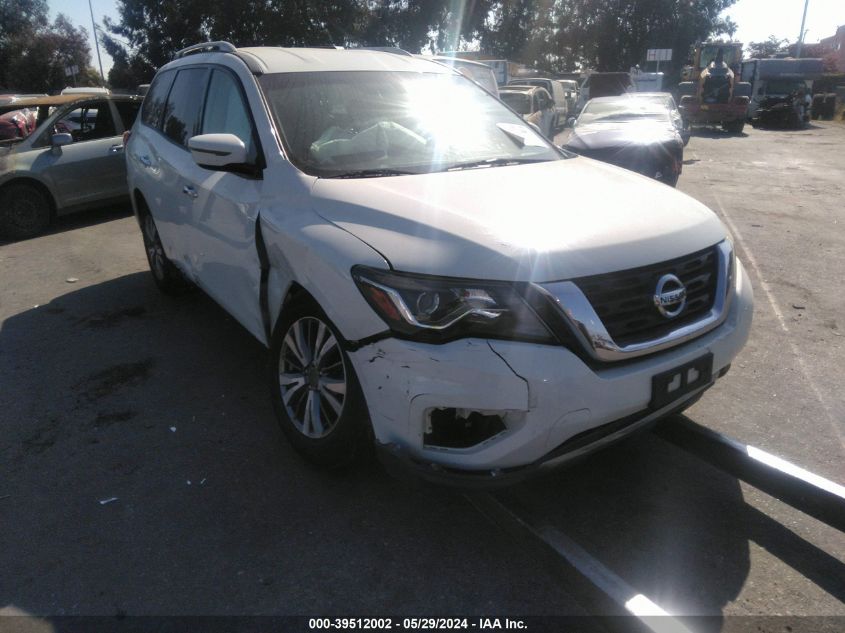 2018 Nissan Pathfinder Sv VIN: 5N1DR2MN3JC637565 Lot: 39512002