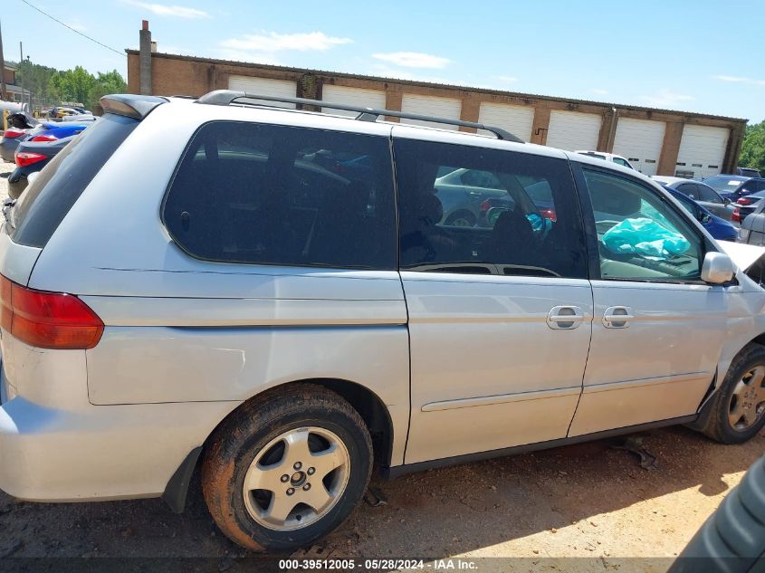 2001 Honda Odyssey Ex VIN: 2HKRL18641H619606 Lot: 39512005