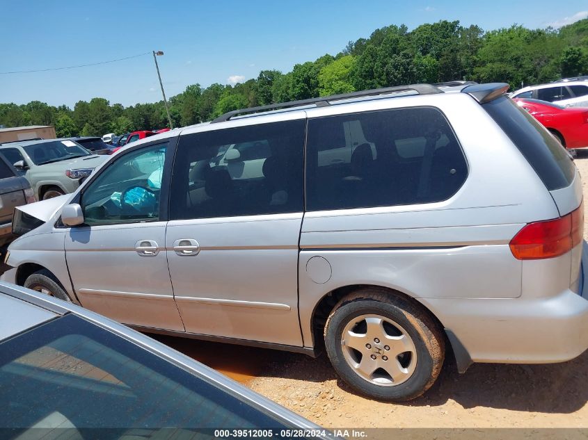 2001 Honda Odyssey Ex VIN: 2HKRL18641H619606 Lot: 39512005