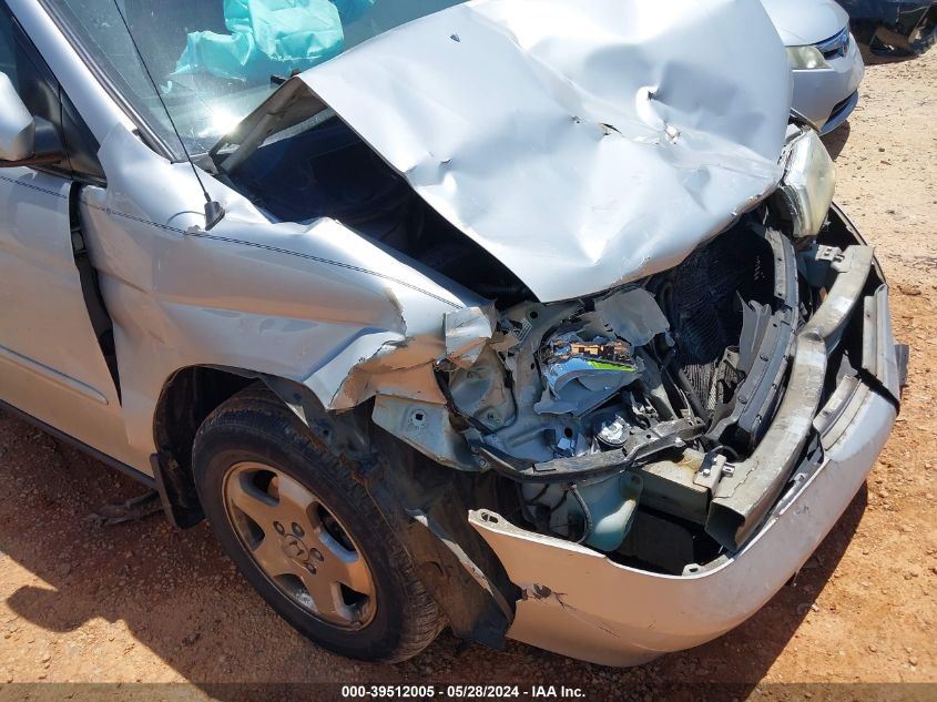 2001 Honda Odyssey Ex VIN: 2HKRL18641H619606 Lot: 39512005