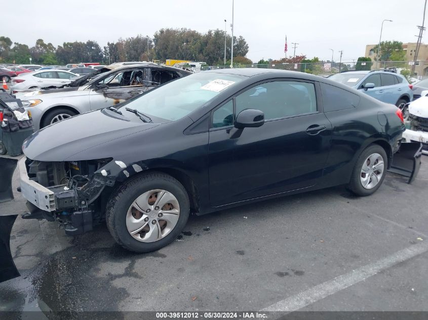 2013 Honda Civic Lx VIN: 2HGFG3A53DH528345 Lot: 39512012