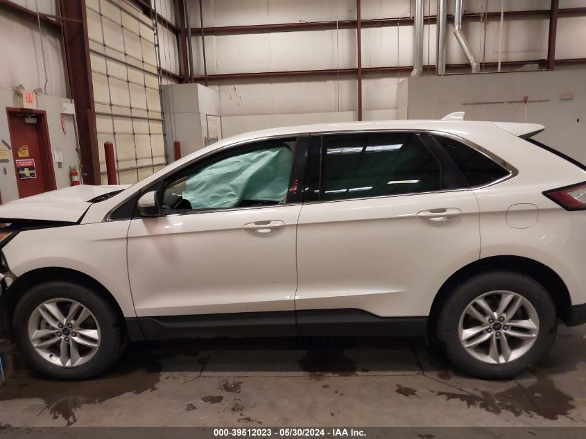 2017 Ford Edge Sel VIN: 2FMPK4J97HBB37309 Lot: 39512023