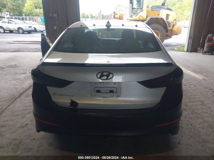 2018 Hyundai Elantra Sel/Value/Limited VIN: 5NPD84LF1JH360206 Lot: 39512024