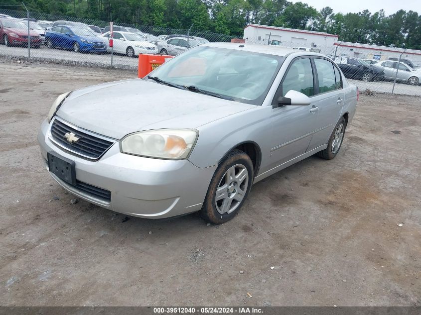 1G1ZT518X6F254488 | 2006 CHEVROLET MALIBU