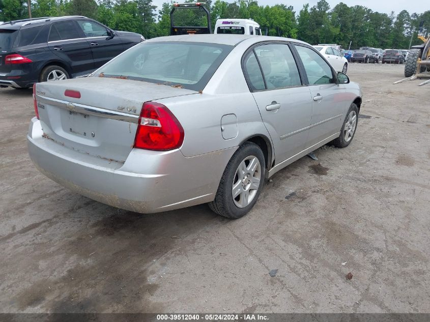 1G1ZT518X6F254488 | 2006 CHEVROLET MALIBU