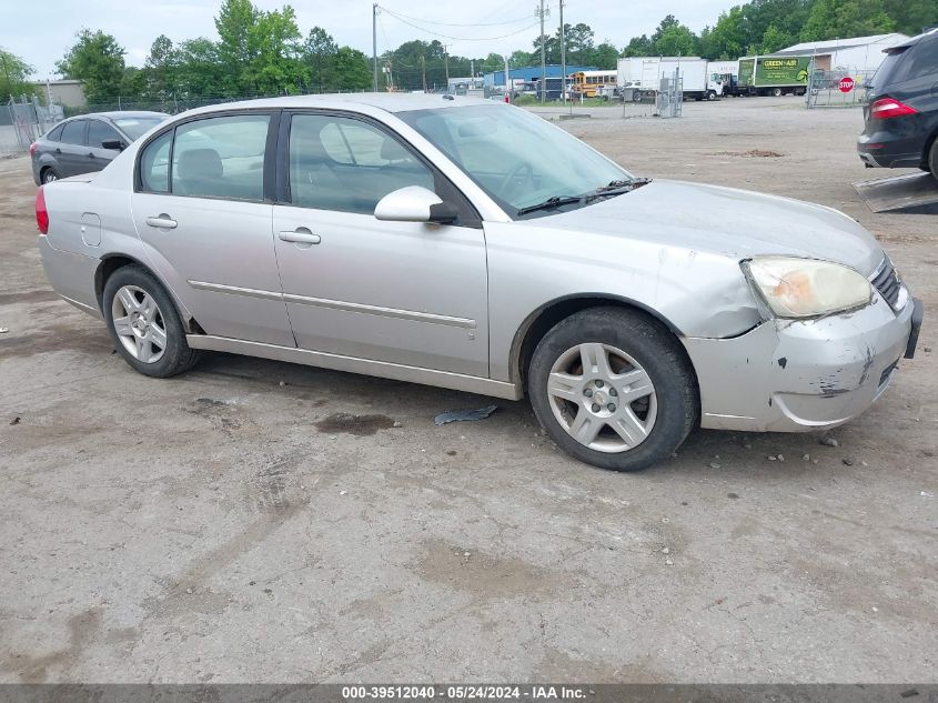 1G1ZT518X6F254488 | 2006 CHEVROLET MALIBU