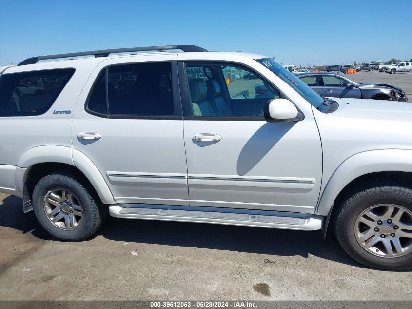2006 Toyota Sequoia Limited V8 VIN: 5TDZT38A86S278289 Lot: 39512053