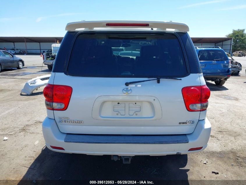 2006 Toyota Sequoia Limited V8 VIN: 5TDZT38A86S278289 Lot: 39512053