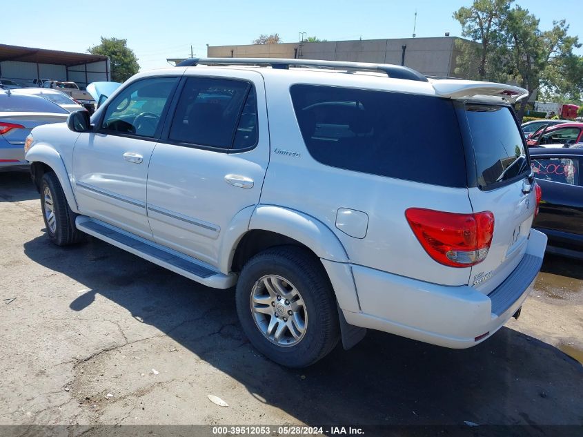 2006 Toyota Sequoia Limited V8 VIN: 5TDZT38A86S278289 Lot: 39512053