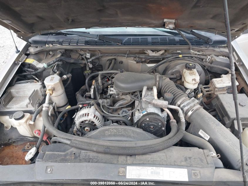 2001 Chevrolet Blazer Ls VIN: 1GNCS13W712128133 Lot: 39512058