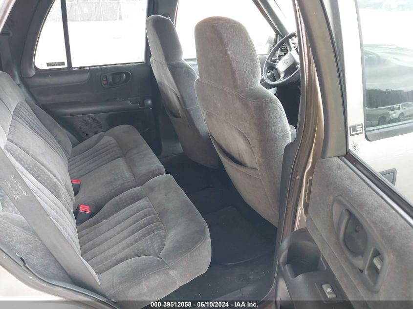 2001 Chevrolet Blazer Ls VIN: 1GNCS13W712128133 Lot: 39512058