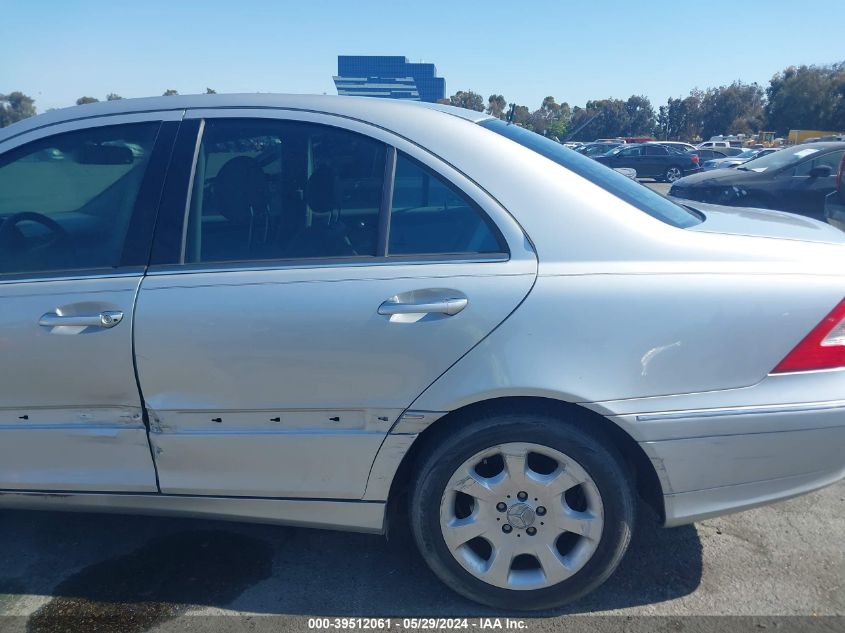 2005 Mercedes-Benz C 240 Luxury 4Matic VIN: WDBRF81J45F724868 Lot: 39512061