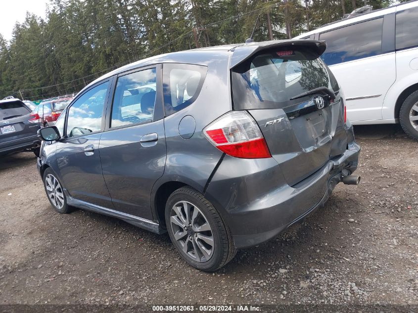 2012 Honda Fit Sport VIN: JHMGE8H61CC028091 Lot: 39512063