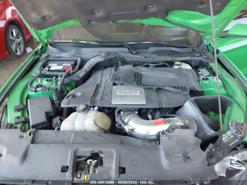 2019 Ford Mustang Gt VIN: 1FA6P8CFXK5104074 Lot: 39512066