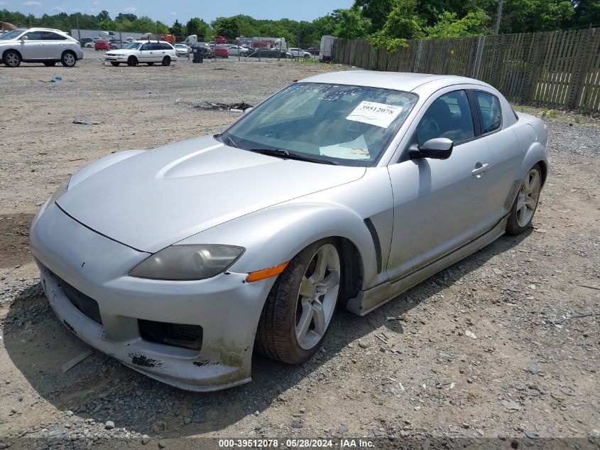 2005 Mazda Rx-8 6 Speed Manual VIN: JM1FE173450143235 Lot: 39512078