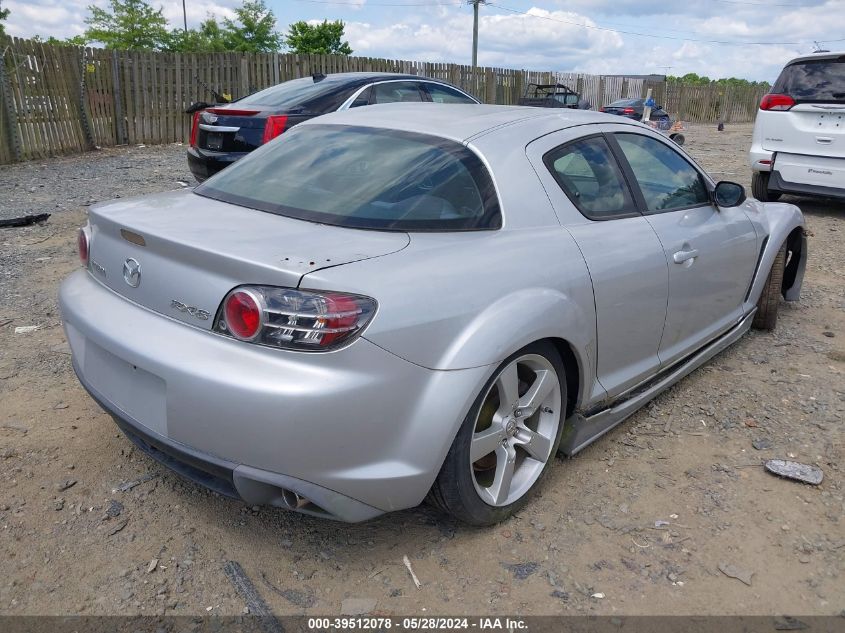 2005 Mazda Rx-8 6 Speed Manual VIN: JM1FE173450143235 Lot: 39512078