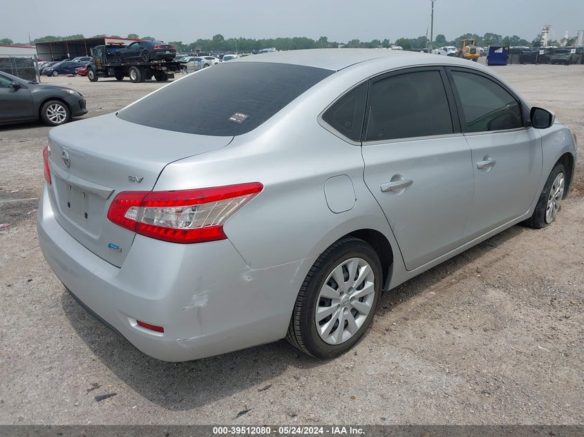 2014 Nissan Sentra Sv VIN: 3N1AB7AP8EL676440 Lot: 39512080
