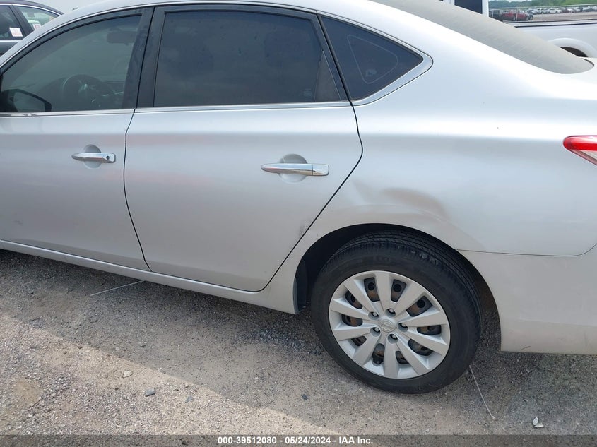 2014 Nissan Sentra Sv VIN: 3N1AB7AP8EL676440 Lot: 39512080