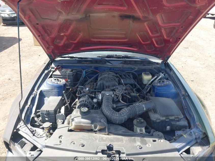 2007 Ford Mustang V6 Deluxe/V6 Premium VIN: 1ZVFT80N075280492 Lot: 39512082