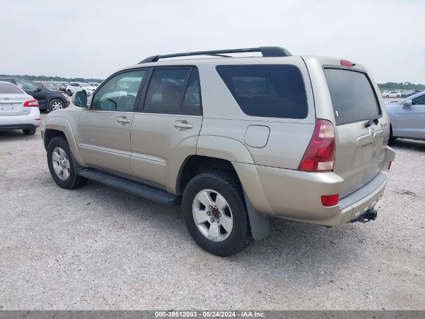 2005 Toyota 4Runner Limited V8 VIN: JTEBT17R950051736 Lot: 39512083