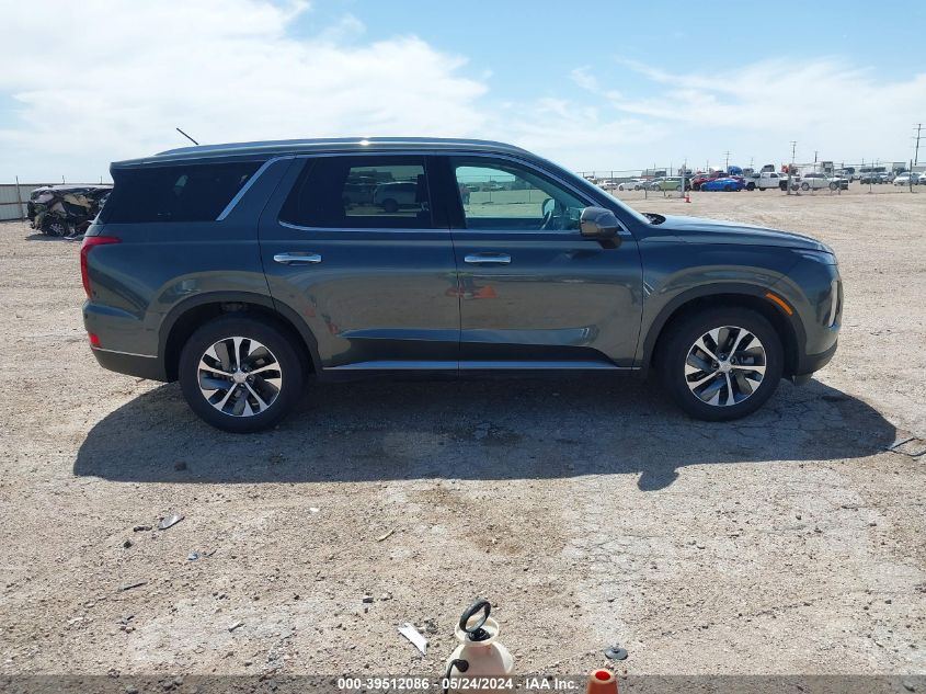 2022 Hyundai Palisade Sel VIN: KM8R24HE7NU370110 Lot: 39512086