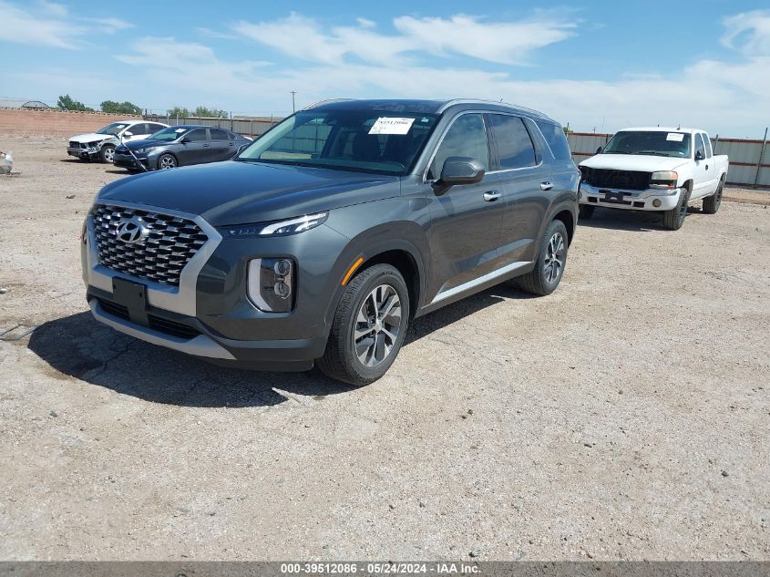 2022 Hyundai Palisade Sel VIN: KM8R24HE7NU370110 Lot: 39512086