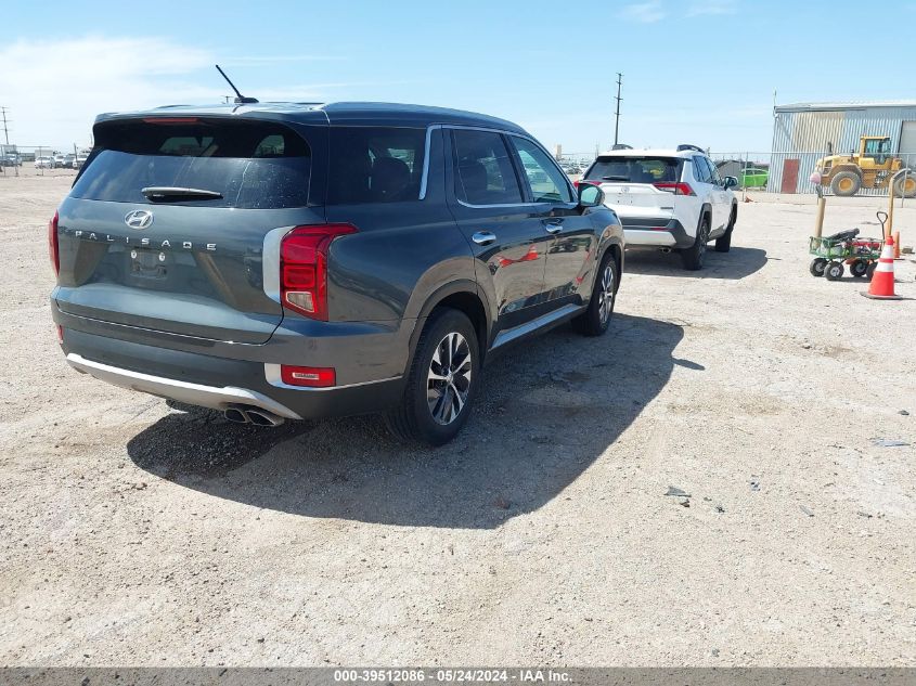 2022 Hyundai Palisade Sel VIN: KM8R24HE7NU370110 Lot: 39512086