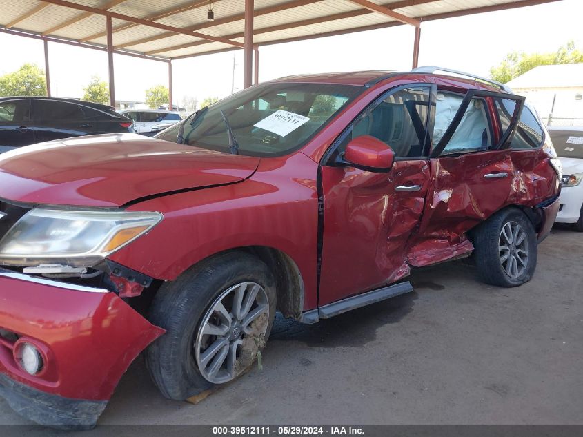 2016 Nissan Pathfinder Platinum/S/Sl/Sv VIN: 5N1AR2MNXGC609810 Lot: 39512111