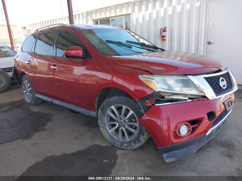 2016 Nissan Pathfinder Platinum/S/Sl/Sv VIN: 5N1AR2MNXGC609810 Lot: 39512111