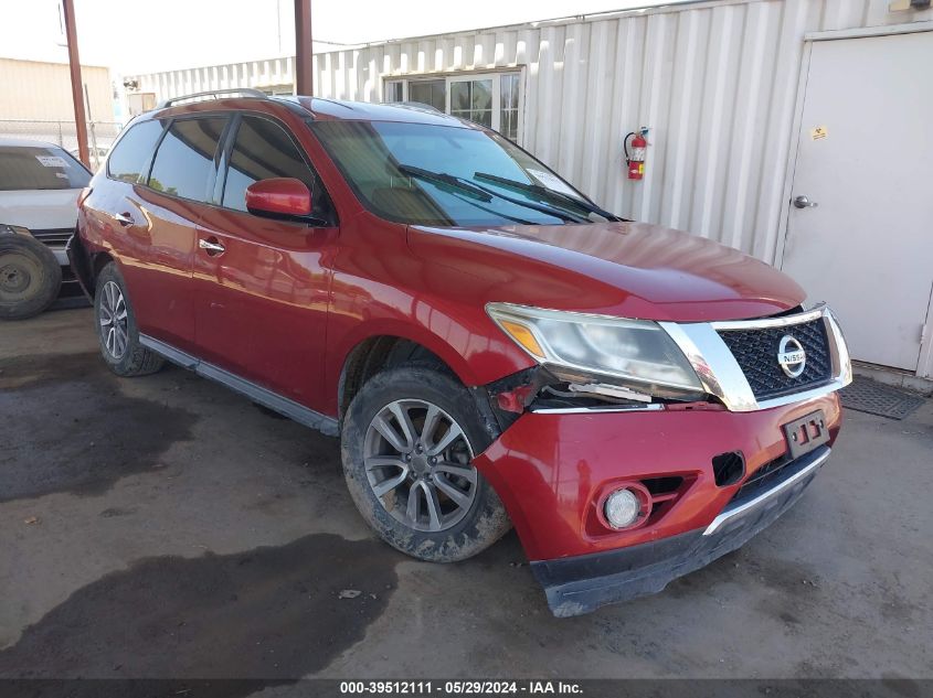 2016 Nissan Pathfinder Platinum/S/Sl/Sv VIN: 5N1AR2MNXGC609810 Lot: 39512111