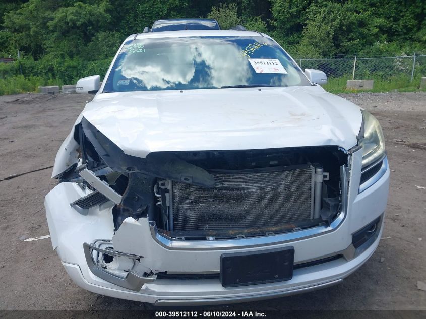 2016 GMC Acadia Denali VIN: 1GKKVTKD6GJ127677 Lot: 39512112