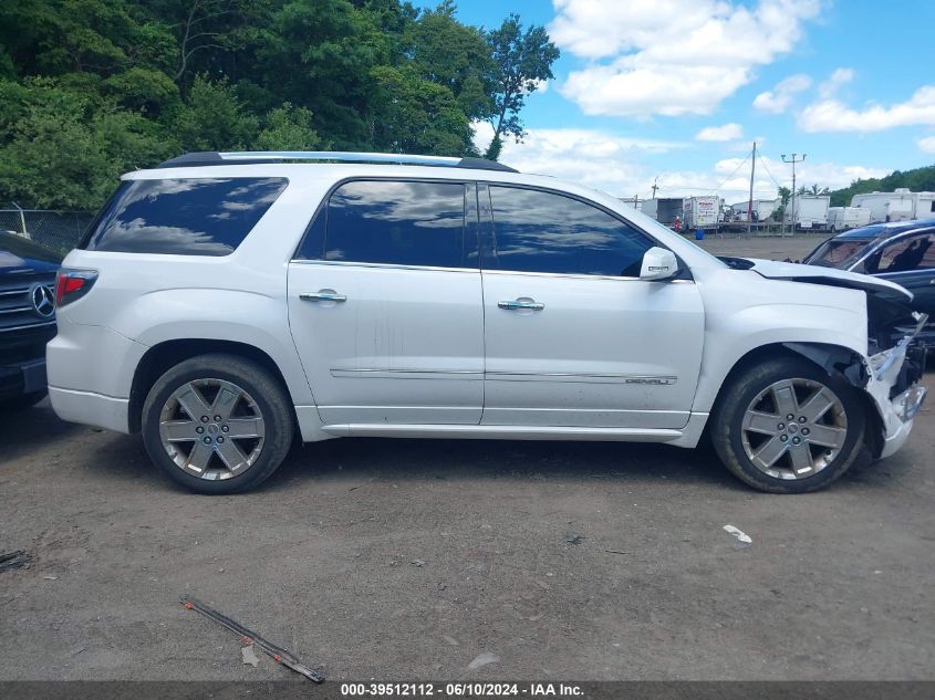 2016 GMC Acadia Denali VIN: 1GKKVTKD6GJ127677 Lot: 39512112