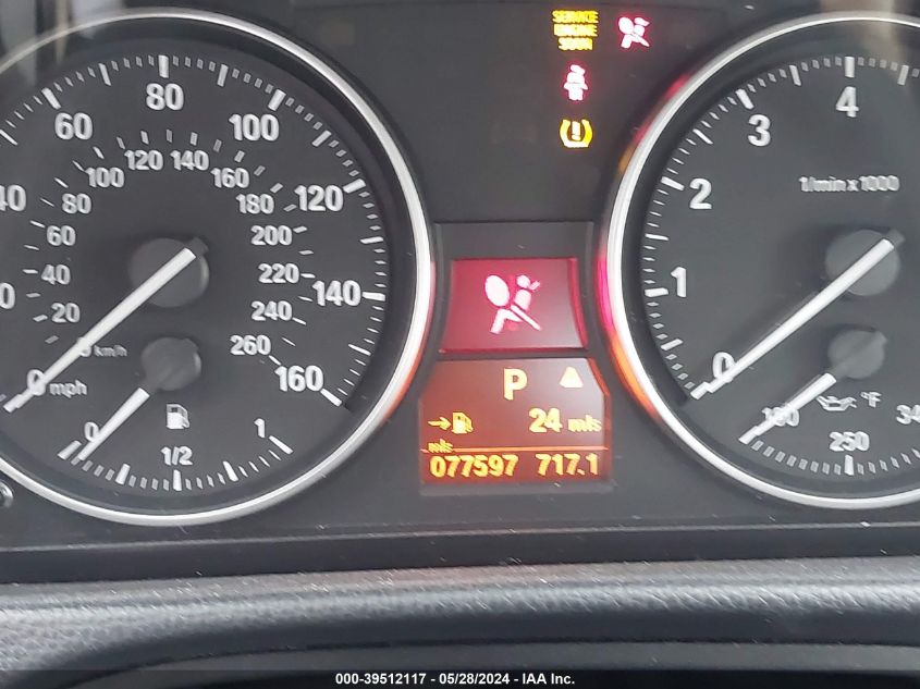 2013 BMW 335I VIN: WBADX7C50DJ590047 Lot: 39512117