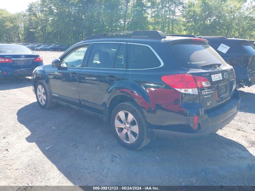 2012 Subaru Outback 2.5I Premium VIN: 4S4BRBCC8C3243778 Lot: 39512123