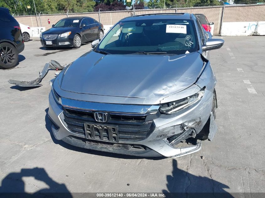 2019 Honda Insight Touring VIN: 19XZE4F98KE003471 Lot: 39512140