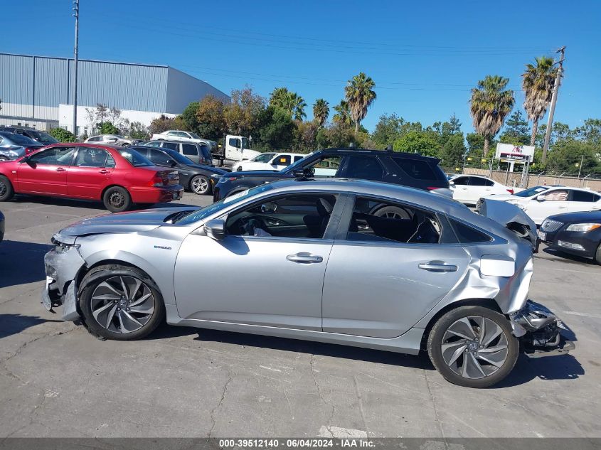 2019 Honda Insight Touring VIN: 19XZE4F98KE003471 Lot: 39512140