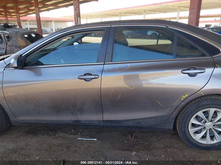 2016 Toyota Camry Le VIN: 4T4BF1FK6GR583815 Lot: 39512141