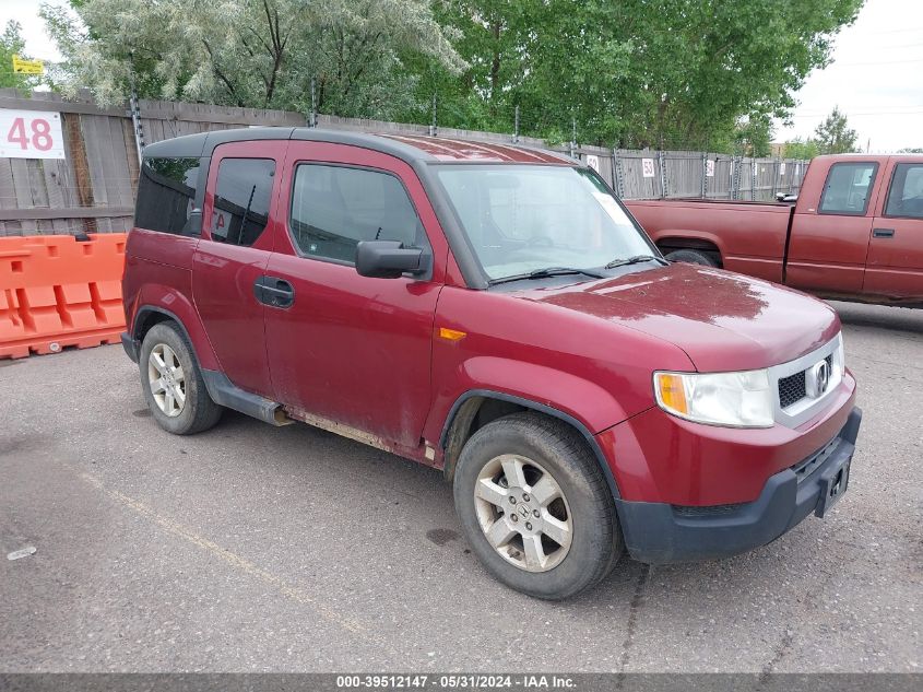 2010 Honda Element Ex VIN: 5J6YH2H76AL006713 Lot: 39512147