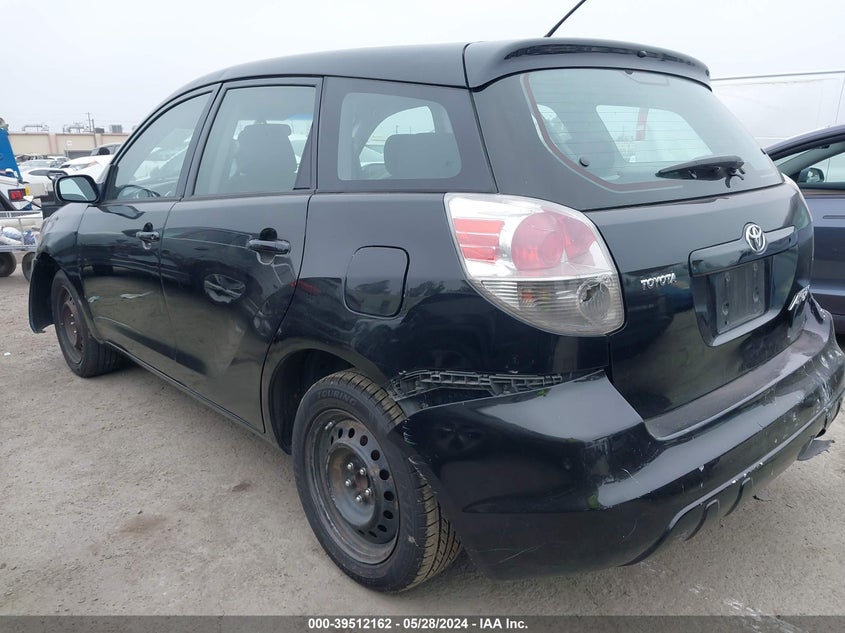 2008 Toyota Matrix VIN: 2T1KR32E98C712355 Lot: 39512162