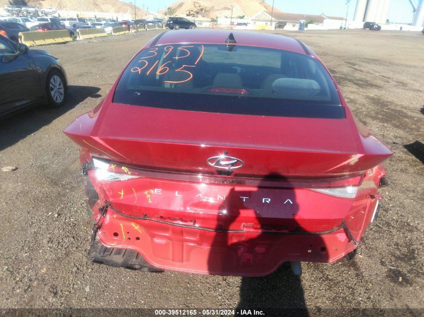 KMHLS4AG4PU458617 2023 Hyundai Elantra Sel