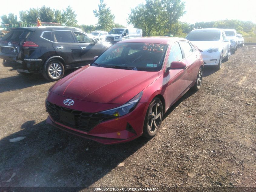 KMHLS4AG4PU458617 2023 Hyundai Elantra Sel