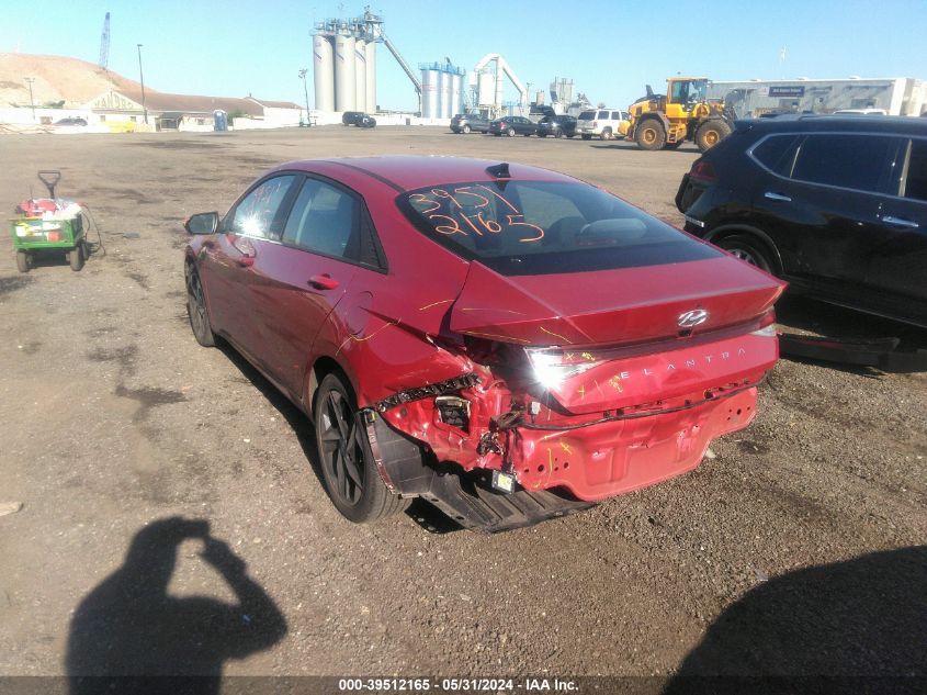 KMHLS4AG4PU458617 2023 Hyundai Elantra Sel