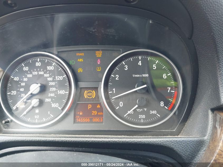 2009 BMW 335I VIN: WBAPM73559A365829 Lot: 39512171