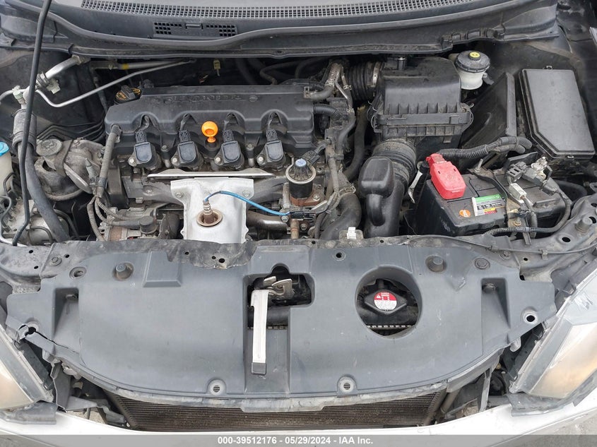 2013 Honda Civic Lx VIN: 2HGFB2F52DH516771 Lot: 39512176