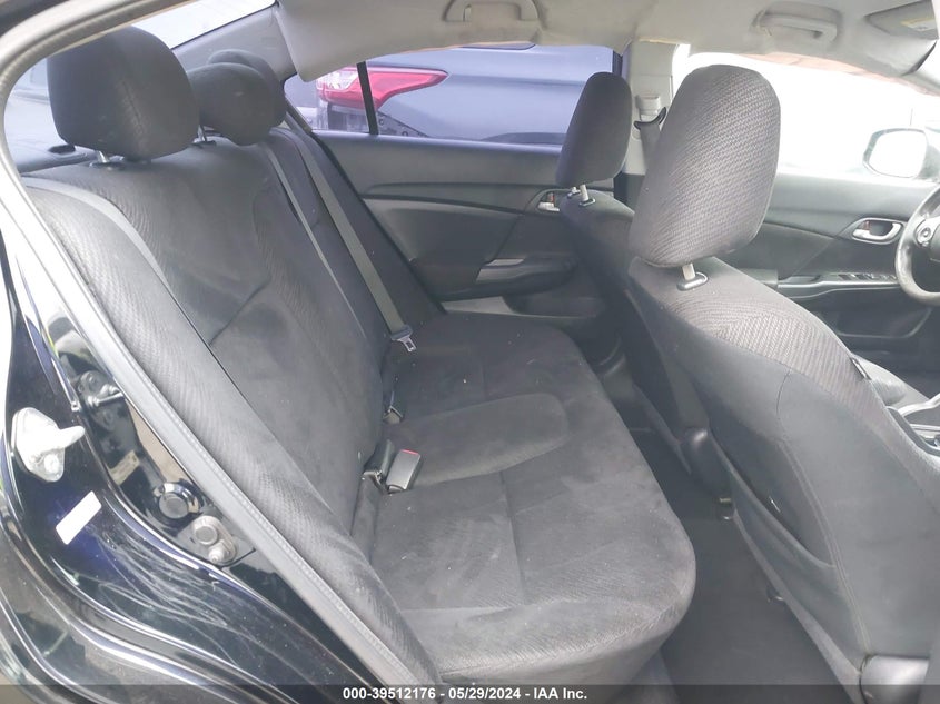 2013 Honda Civic Lx VIN: 2HGFB2F52DH516771 Lot: 39512176