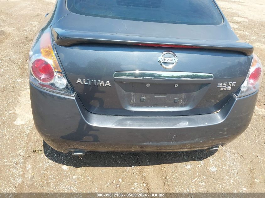 2007 Nissan Altima 3.5 Se VIN: 1N4BL21E87C183166 Lot: 39512186