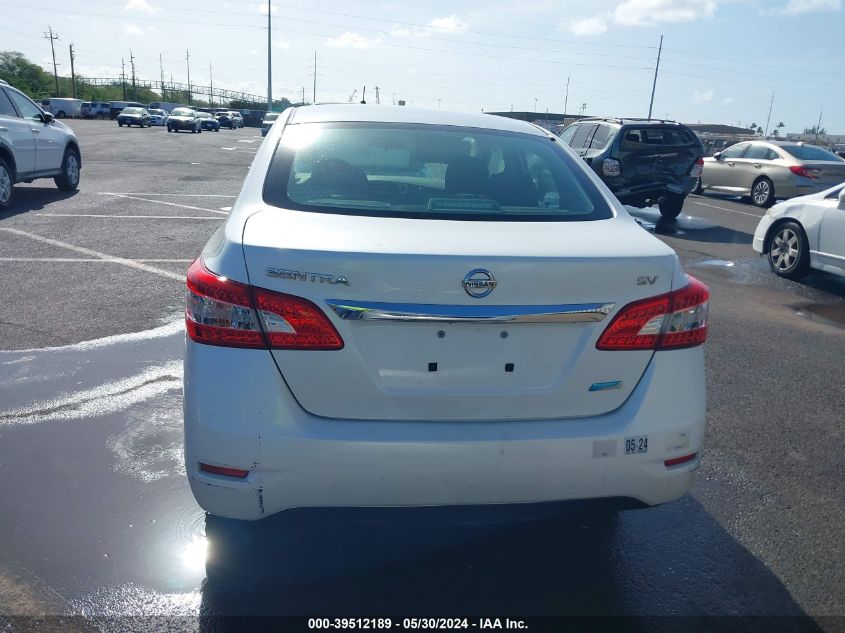 2014 Nissan Sentra Fe+ S/Fe+ Sv/S/Sl/Sr/Sv VIN: 3N1AB7AP7EL649293 Lot: 39512189