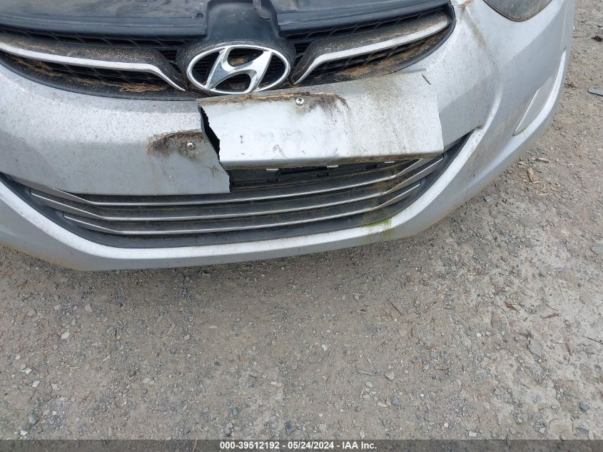 2012 Hyundai Elantra Limited VIN: 5NPDH4AE4CH150244 Lot: 39512192